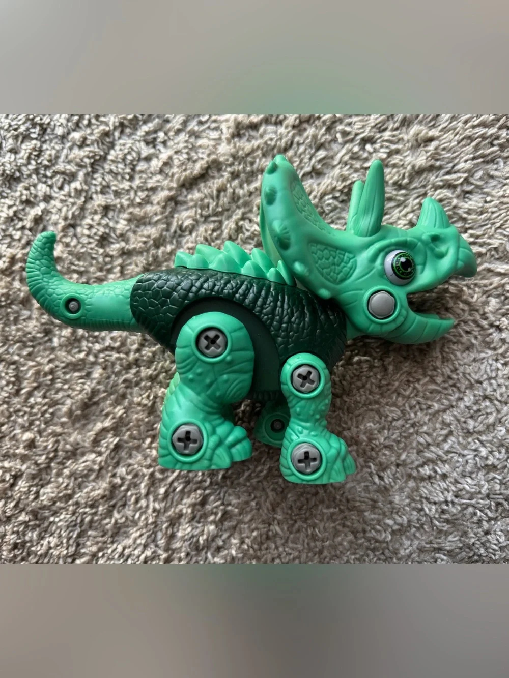 Laradola Take Apart Dinosaur Toy Set with Electric Drill – 3 Dinosaurs